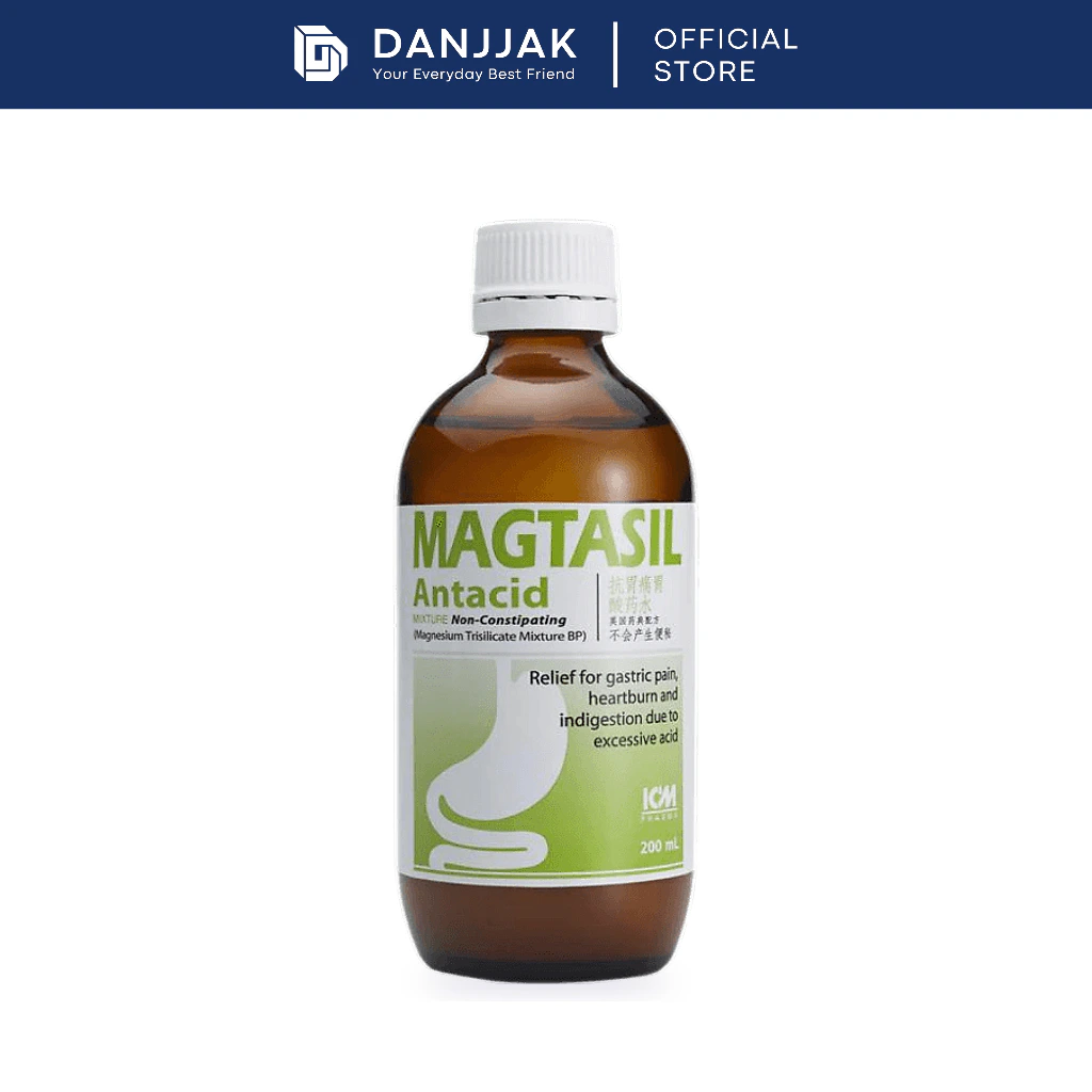 ICM Pharma Magtasil Antacid Mixture Magnesium Tricilicate 200ml